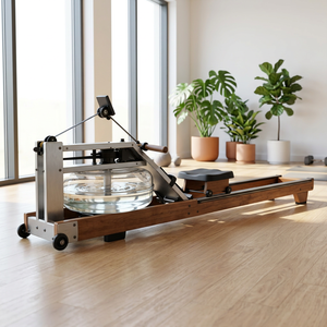 Máquina de Remo Comercial Resistente al Agua, de Madera Sólida, con Agua, para Gimnasio, Equipo de Fitness Cardiovascular - Product Image 1