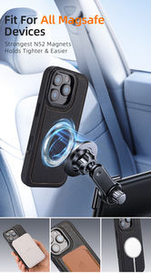 Elegante custodia di ricarica Wireless in pelle PU con fondina per <span class=keywords><strong>iPhone</strong></span> 12 13 <span class=keywords><strong>14</strong></span> 15 16 <span class=keywords><strong>Pro</strong></span> Max <span class=keywords><strong>accessori</strong></span> per telefoni cellulari di lusso - Product Image 6