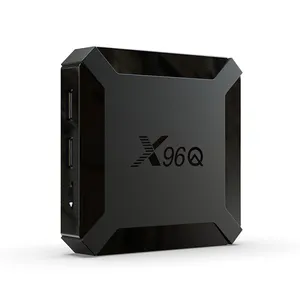 2023最便宜的工厂安卓10.0智能电视盒X96Q Allwinner H313 2G 16g电视盒热卖媒体播放器机顶盒机顶盒X96