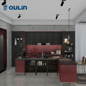 간단한 현대 부엌 모듈 저장 조직 다른 가구 부엌 찬장 - Product Image 2