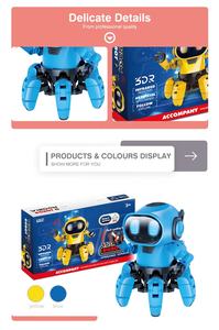 ไฟฟ้าตนเองติดตั้งท่าทางตรวจจับเหนี่ยวนำ <span class=keywords><strong>Hexapod</strong></span> ของเล่นหุ่นยนต์อัจฉริยะสำหรับเด็ก - Product Image 5