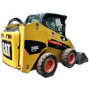 รถตักล้อยางมือสอง CAT246C รถตักขนาดเล็กมือสอง ราคาถูก รถตักล้อยางมือสอง CAT 246C 246 246D ได้รับการรับรองมาตรฐาน CE - Product Image 1