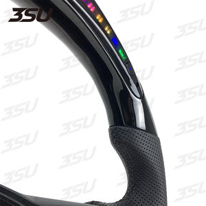 Racing Carbon Lenkrad mit LED für Volkswagen MK8 <span class=keywords><strong>Golf</strong></span> Life <span class=keywords><strong>GTI</strong></span> GTD R Gts R-Line Variante Neue Autoteile - Product Image 3