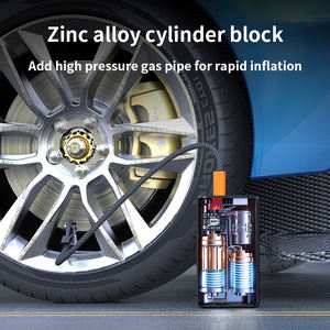 Arrancador de Coches de Emergencia, Inflador de Aire, Batería Portátil de 6000 mAh, Bomba de Aire, Inflador de Neumáticos de 150 PSI para <span class=keywords><strong>Coche</strong></span> y Motocicleta - Product Image 3