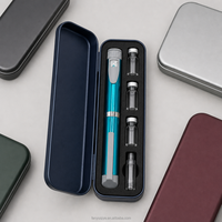 Kit de Mesure de Précision Réglable V1-V3 avec Corps en Verre, Distributeur de Liquide Réutilisable Écologique à Bouchon à Vis