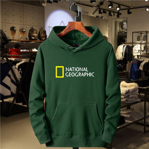 Áo hoodie nam cổ lọ chất cotton dày, mẫu miễn phí, unisex, in logo tùy chỉnh, kiểu dáng rộng, dày dặn - Product Image 5