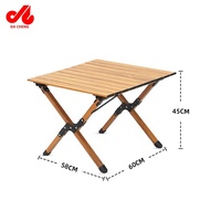 Table de camping pliable en aluminium, légère, facile à transporter, avec roulettes, détachable, moderne, pour cuisine, plage, extérieur, gym, pique-nique, directement de l'usine