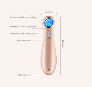 Penyedot Vakum Penghilang Komedo, Vakum Penghilang Komedo, Perawatan Kulit, Dapat Diisi Ulang - Product Image 2