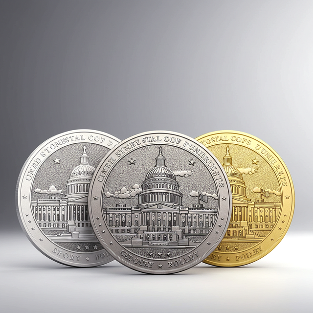 Customized Premium Metal Challenge Coins Professional Craftsmanship and Service