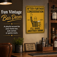 Panneau décoratif mural vintage en aluminium Xinhangchen pour bar à bière, 20x30cm, idéal pour la décoration de la grotte du homme, du garage ou du bar à domicile |   Cadeau du Ramadan