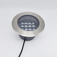 Lumière LED souterraine étanche IP67 en gros, panneau en acier inoxydable, luminaire encastré au sol pour jardin, patio, allée, paysage