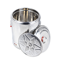 Chaudière à eau 20L 30L 40L 50L 60L 80L avec plaque vapeur grande capacité machine à cuire à la vapeur de maïs pour maïs fruits de mer poisson