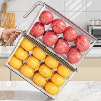 Panier de lavage pliable en plastique pour fruits et légumes, récipient de rangement alimentaire de cuisine, avec poignée, étanche, écologique, sans BPA, idéal pour les cadeaux promotionnels