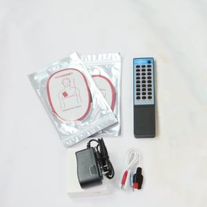 DARHMMY AED <span class=keywords><strong>Defibrillator</strong></span> analog eksternal otomatis, untuk pelatihan sains medis & perawat keterampilan pertolongan pertama mesin mengajar - Product Image 3
