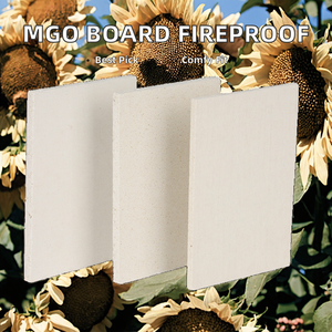 Panneau MGO certifié ASTM E136, moderne, écologique, léger, sans chlorure, imperméable, ignifuge, 16 mm, pour mur extérieur - Product Image 2