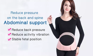 Ceinture abdominale réglable 3 en 1 pour femmes enceintes Ceinture de maternité respirante pour grossesse Bande abdominale - Product Image 3