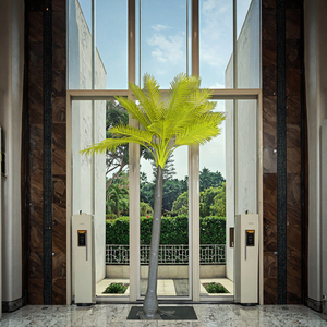 Colorato ecologico resistente alle intemperie <span class=keywords><strong>albero</strong></span> di noce di Betel artificiale alta plastica legno resistente agli UV realistici giardini di arredamento tropicale - Product Image 1