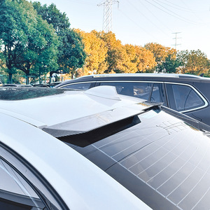 Bmw Rear Spoiler Blade Style Piano <b>Black</b> Carbon Fiber Texture Abs For 5 Series G38 2018 2023 - Product Image 2