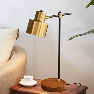 New Arrival Zeal Lighting Nordic Simple Bedroom <b>Bedside</b> Reading <b>Lamp</b> Retro Design LED Table <b>Lamp</b> - Product Image 4