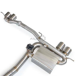 Système d'échappement haute performance en <span class=keywords><strong>acier</strong></span> inoxydable pour BMW 118i E87 2.0T 2006-2010, silencieux et tuyau d'échappement cat-back unilatéral – Ventes Flash - Product Image 3