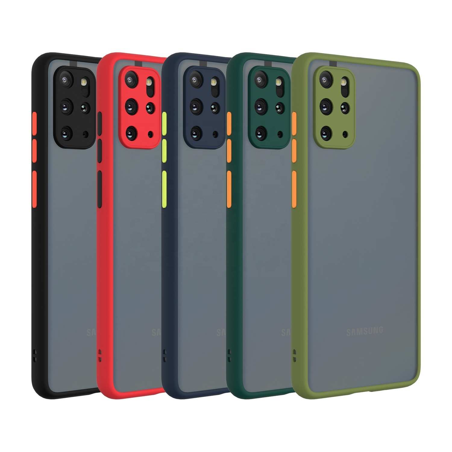 Proveedor de carcasas de TPU mate, accesorios Para teléfono móvil Samsung Galaxy S20 + S20 Plus Ultra Note 10 A71