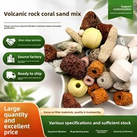 Matériaux filtrants pour aquarium : Charbon actif, Culture bactérienne, Coton purifiant, Boules de nano-bactéries, Anneaux céramiques, Pierre volcanique
