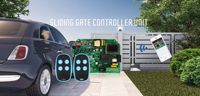 YET868WTR-V2.0 Controlador de Motor para Puerta Corredera Universal de 433mhz con APP Tuya, Código de Aprendizaje, Función de Arranque y Parada Suaves, Placa PCB