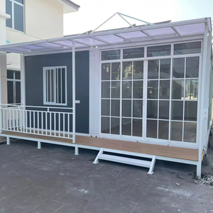 Casa Contenedor con Cabina de Hotel de Cristal, Casa Modular Prefabricada, Casa Contenedor Plegable, Mini Casa Cápsula - Product Image 1
