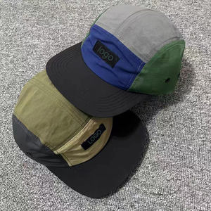 Casquettes de course <span class=keywords><strong>Yupoong</strong></span> en polyester personnalisées à 5 panneaux <span class=keywords><strong>Snapback</strong></span> à 5 panneaux en nylon de haute qualité à 5 panneaux imperméables pour hommes et femmes - Product Image 6