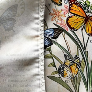 Gros Vintage Papillon Vertical Floral Plante <span class=keywords><strong>Tapisserie</strong></span> Tenture Murale pour <span class=keywords><strong>Chambre</strong></span> Dortoir Salon - Product Image 5
