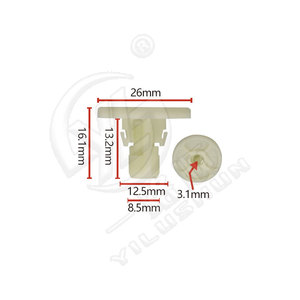 Tuerca de Expansión para Coche Smooth Sailing, Clip de Montaje de Plástico K435 para Piezas de Chasis BMW Serie 1, Serie 2, X3, X5 - Product Image 3