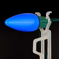 Clips de fixation pour tuiles en plastique Guanyi Lighting, qualité commerciale, pour lumières de Noël C7 C9, mini-lumières LED, fixation facile et sécurisée