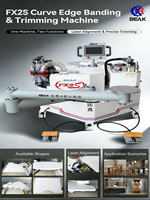 Machine de chantournage à bord incurvé BEAK FX2S de haute précision, équipement de chantournage automatique à bord chaud au laser