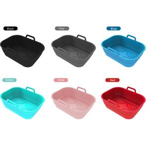 Moule à pâtisserie en silicone de haute qualité, facile à nettoyer, forme carrée, 8,5 pouces, sans BPA, résistant au four, écologique, pour la cuisson des gâteaux - Product Image 5