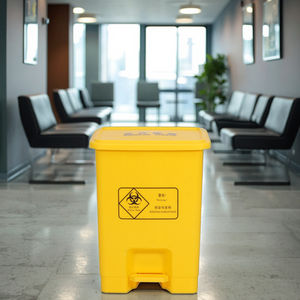 20l Pp Medische Benodigdheden Outdoor Pedaal Ziekenhuis Afvalbak Voor Kliniek Gebruik Efficiënte Plastic Vuilnisbak - Product Image 5