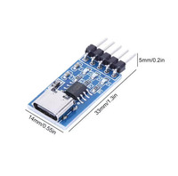 CH340N USB-C - TTL Seri Adaptör Tip-C - TTL Seri Port Modülü 5V USB - Seri Dönüştürücü MCU Program İndirme Hata Ayıklama Kartı
