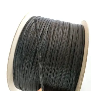 custom cables line insulation protect Insulation Cable sleeve Flexible PET Expandable sleeve