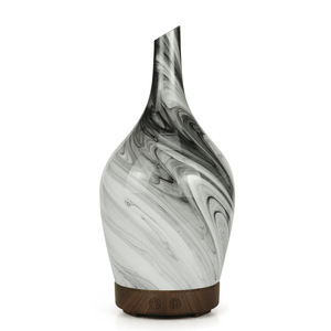 Diffuseur d'arômes en forme de vase 100 ml avec lumière LED, humidificateur d'ambiance pour chambre et salon, alimentation électrique, moins de 10 m² - Product Image 2