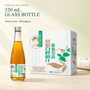 Bebida Concentrada de Agua de Abedul y Raíz de Kudzu, Cosechada en la Naturaleza del Bosque de Yichun, Sirope de Árbol Recogido en Primavera, Refrescante, Bajo en Calorías, 320ml*6 - Product Image 3