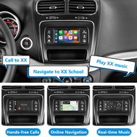 Kit d'interface décodeur intelligent sans fil CarPlay et Android Auto pour écran de voiture Dodge Journey - Amélioration d'origine