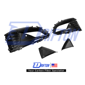 Rejillas de Ventilación Delanteras de Fibra de Carbono Real Emira para Lotus Emira - Product Image 1