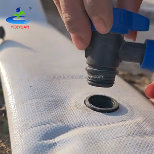 Tuyau plat pour ferme et jardin pour système <span class=keywords><strong>d</strong></span>'irrigation goutte à goutte <span class=keywords><strong>d</strong></span>'eau tuyau en toile plate compatible avec les serres pré-percées pour une utilisation facile - Product Image 2