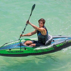 Kayak gonflable <span class=keywords><strong>canoë</strong></span> <span class=keywords><strong>INTEX</strong></span> 68305 pliable 1 personne Kayak gonflable personnalisé mode Durable bateau de finition gonflable - Product Image 5