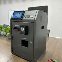 Machine de gestion de l'argent DK EcoCash avec logiciel intégré, système de point de vente (PDV) pour le commerce de détail, SDK activé, écran 15,6 pouces, paiement par billets et pièces