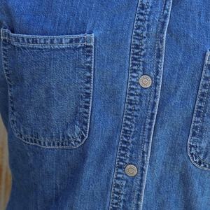 Chaqueta abotonada de mezclilla de LICRA ecológica de tamaño personalizado para mujer, lona de manga corta, lavado con ácido lavado a la piedra - Product Image 4