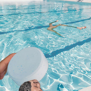 <span class=keywords><strong>Produits</strong></span> chimiques de traitement pour piscines fabriqués en Chine : Acide trichloroisocyanurique (TCCA) en comprimés, poudre et granulés, en fût de 50 kg - Product Image 1