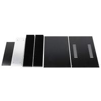Boîtier d'amplificateur en aluminium OEM taille extérieure 245*213*70mm taille interne 235*162*60mm boîtier électronique amplificateur boîtier de châssis