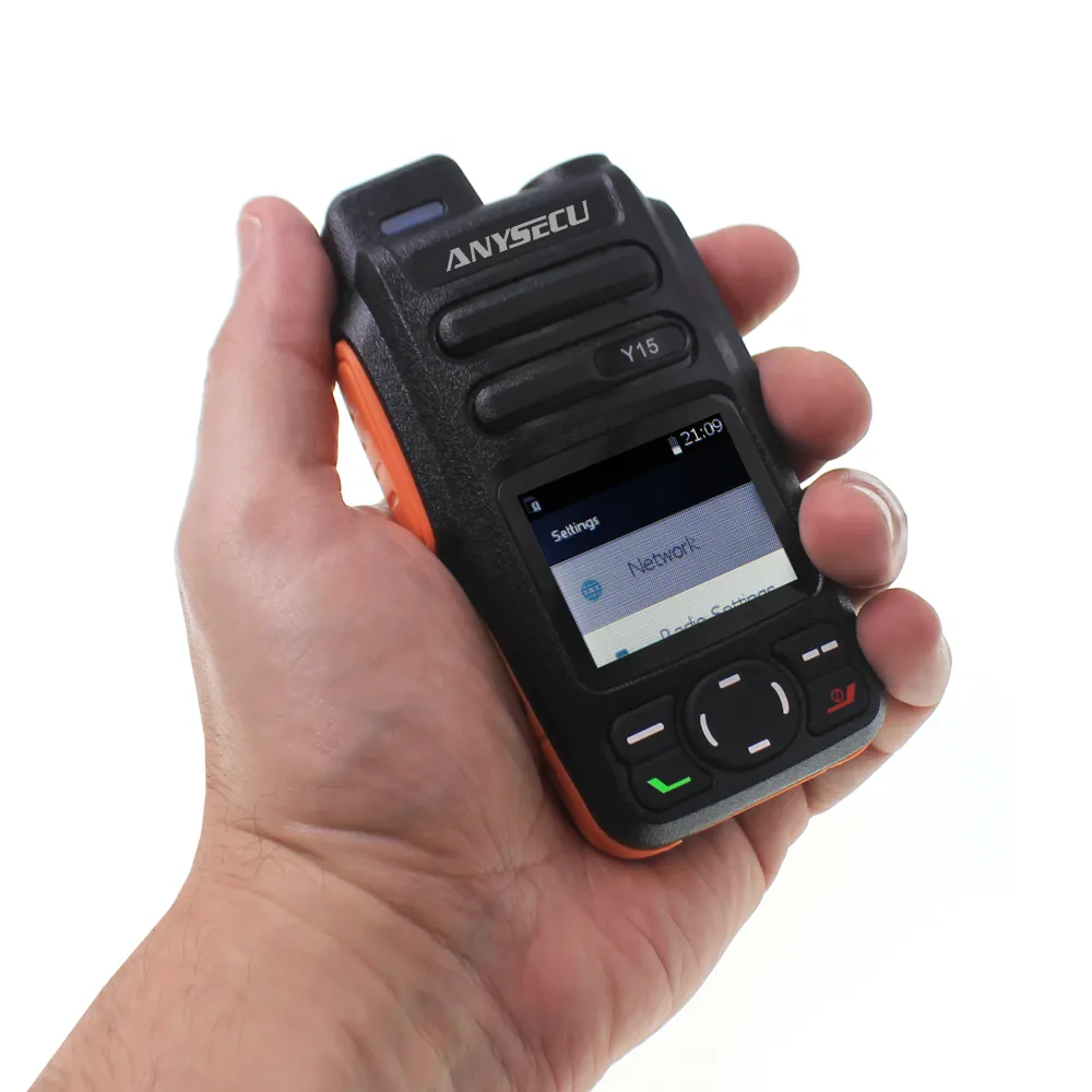 Anyseu Y15 Zello — transmetteur de carte Sim, appareil Radio Ptt à 2 voies, walkie-talkie professionnel, portée de 500Km, livraison gratuite