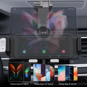 Jinmeiyi di lusso elettrico intelligente Wireless caricabatterie per auto Samsung <span class=keywords><strong>Galaxy</strong></span> Z Fold5 attacco auto - Product Image 4