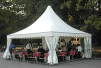 Tente Pagode de Haute Qualité 4x4m 5x5m 6x6m 9x9m pour Mariages et Événements Extérieurs